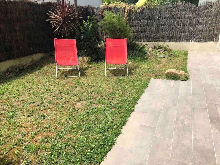 Bel Appartement En Rez-De-Jardin A 100M Des Plages سان نازير المظهر الخارجي الصورة