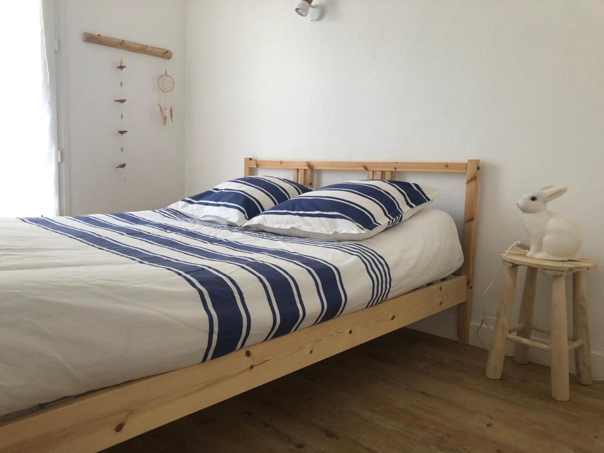 Bel Appartement En Rez-De-Jardin A 100M Des Plages سان نازير المظهر الخارجي الصورة